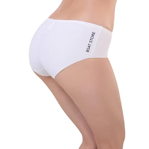 Women's Ice Silk Blend Invisible Lines No Show Hipster Panty (Pack of 5)