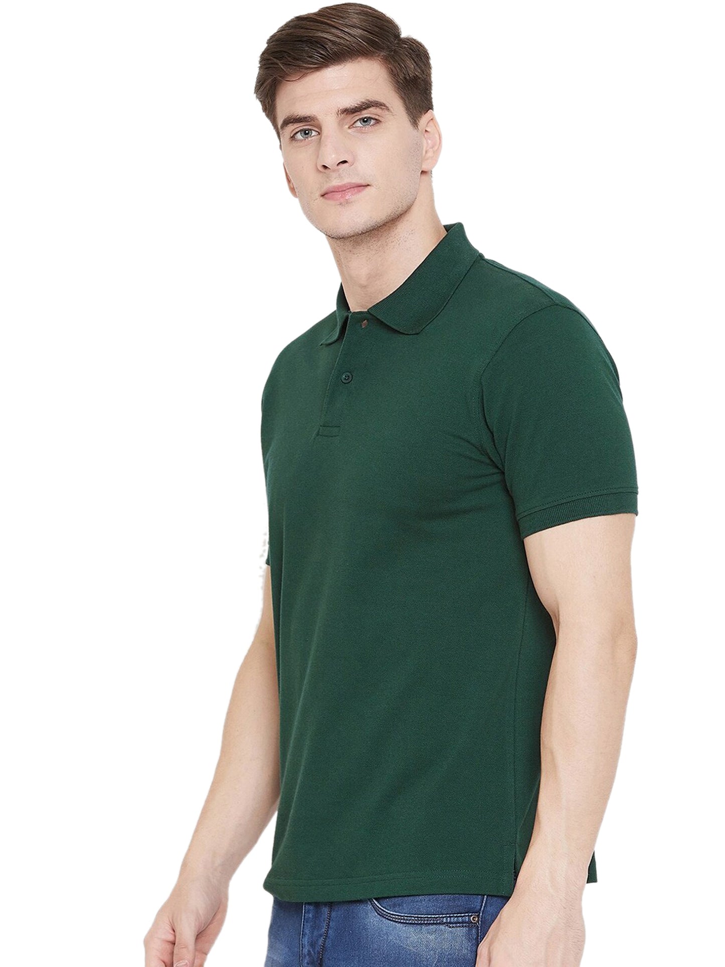 Ketex Cotton Blend Half Sleeves Polo Tshirt (Pack of 3)