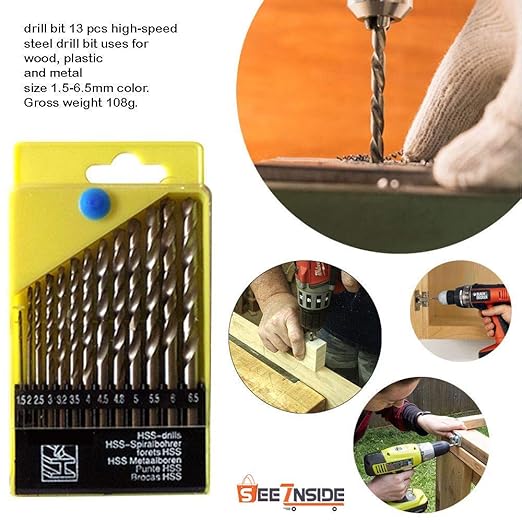 Drill Bits for Wood, Malleable Iron, Aluminium, Plastic  BT