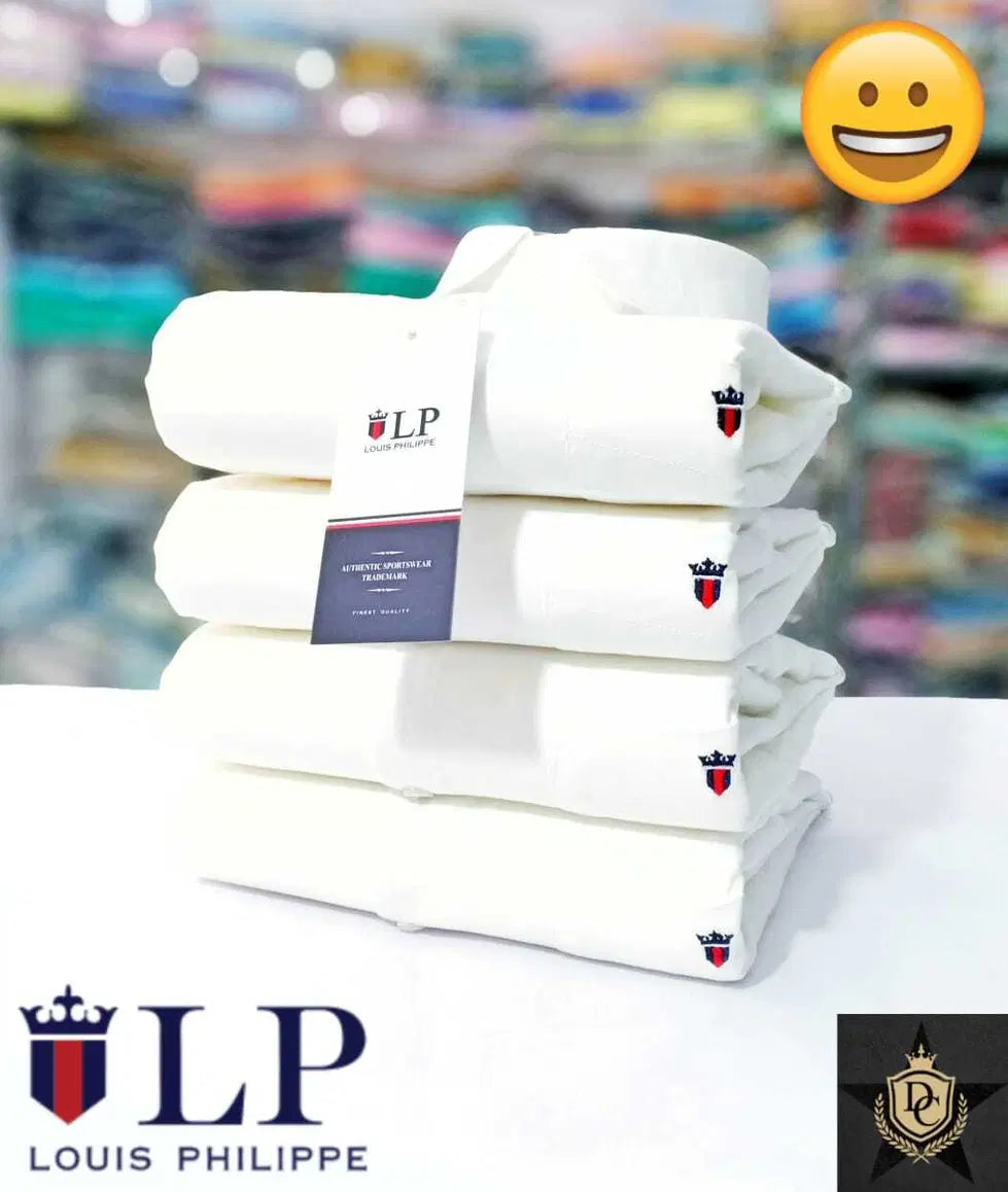 Men White Shirts (Pack of 1, L)
